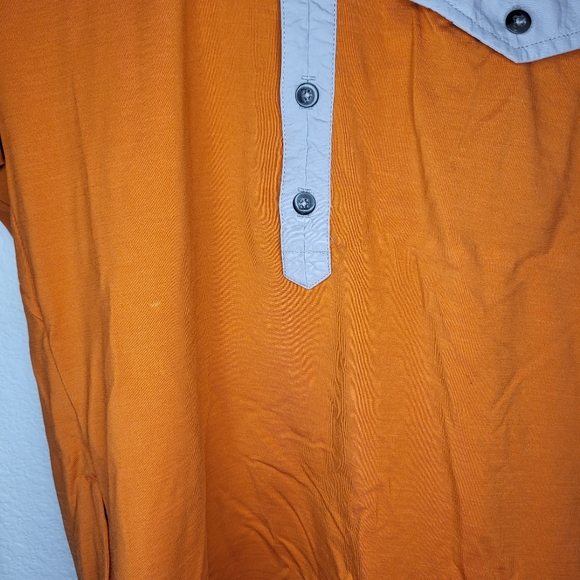 Kitsbow Rudy Merino mtb jersey in Moab Orange - Picture 9 of 9